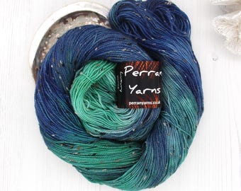 Morgawr, 4ply Fleck hand dyed merino wool