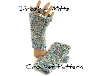 Droskyn Mitts Häkelanleitung