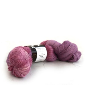Blackcurrant Sorbet, Heavenly Lace hand dyed yarn zdjęcie 4