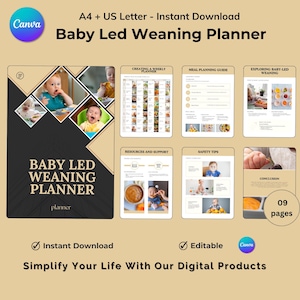 Planificador de porteo de bebés, cronograma de alimentación infantil, seguimiento del cuidado del bebé por parte de los padres, cuadro de alimentos para bebés, planificador de comidas imprimible, descarga instantánea