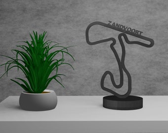 Formel 1 Zandvoort Strecke 3D Druck Deko