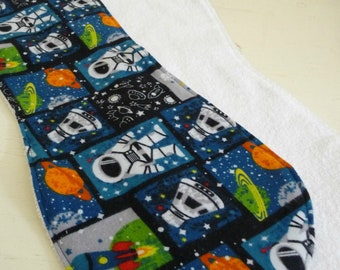 Outer Space Burp Cloth set of 2
