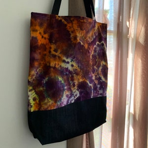 Extra Large Tote Bag Purple image 2