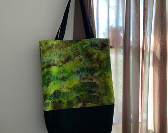 Extra Large Tote Bag — Bright Lime