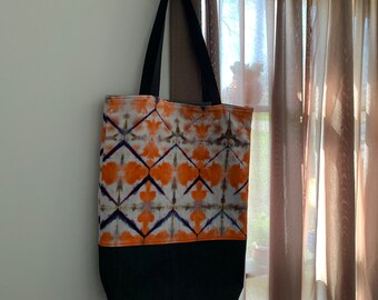 Extra Large Tote Bag — Bright Orange