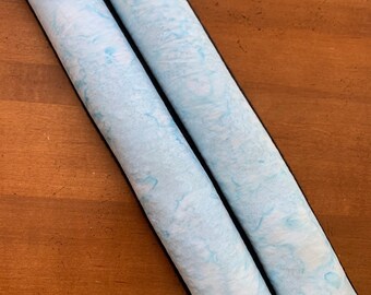 Poster Weights -- Set of 2 -- Sky Blue Watercolor