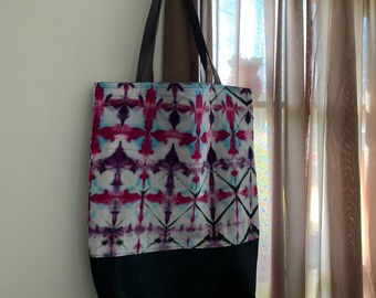 Extra Large Tote Bag — Bright Pink