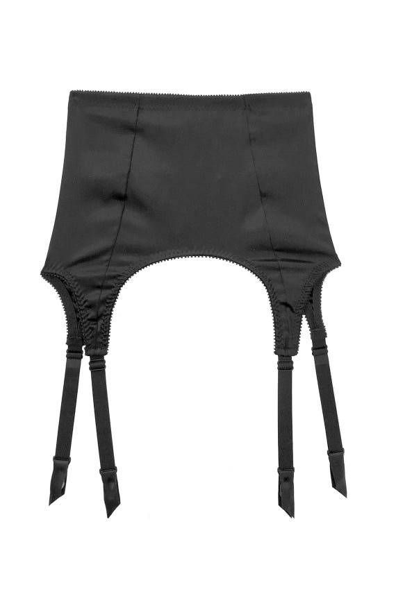 Vesper Lace up Garter Belt in Black Silk Charmeuse | Honeymoon, Boudoir,  Bridal Shower, Handmade in the USA, Custom Sized Lingerie, Gift - Etsy