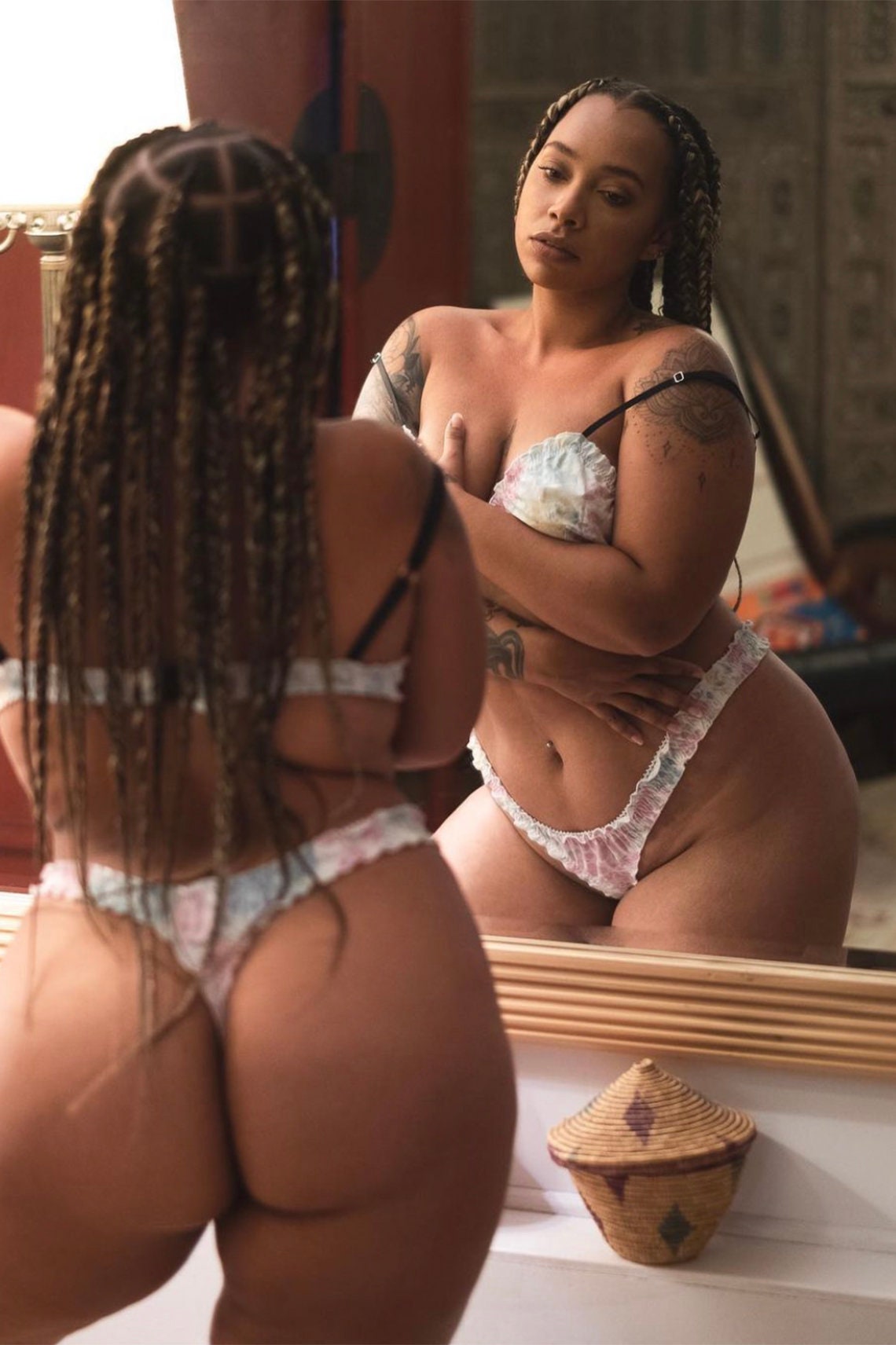 Mystery Oleander Thong Set - Etsy