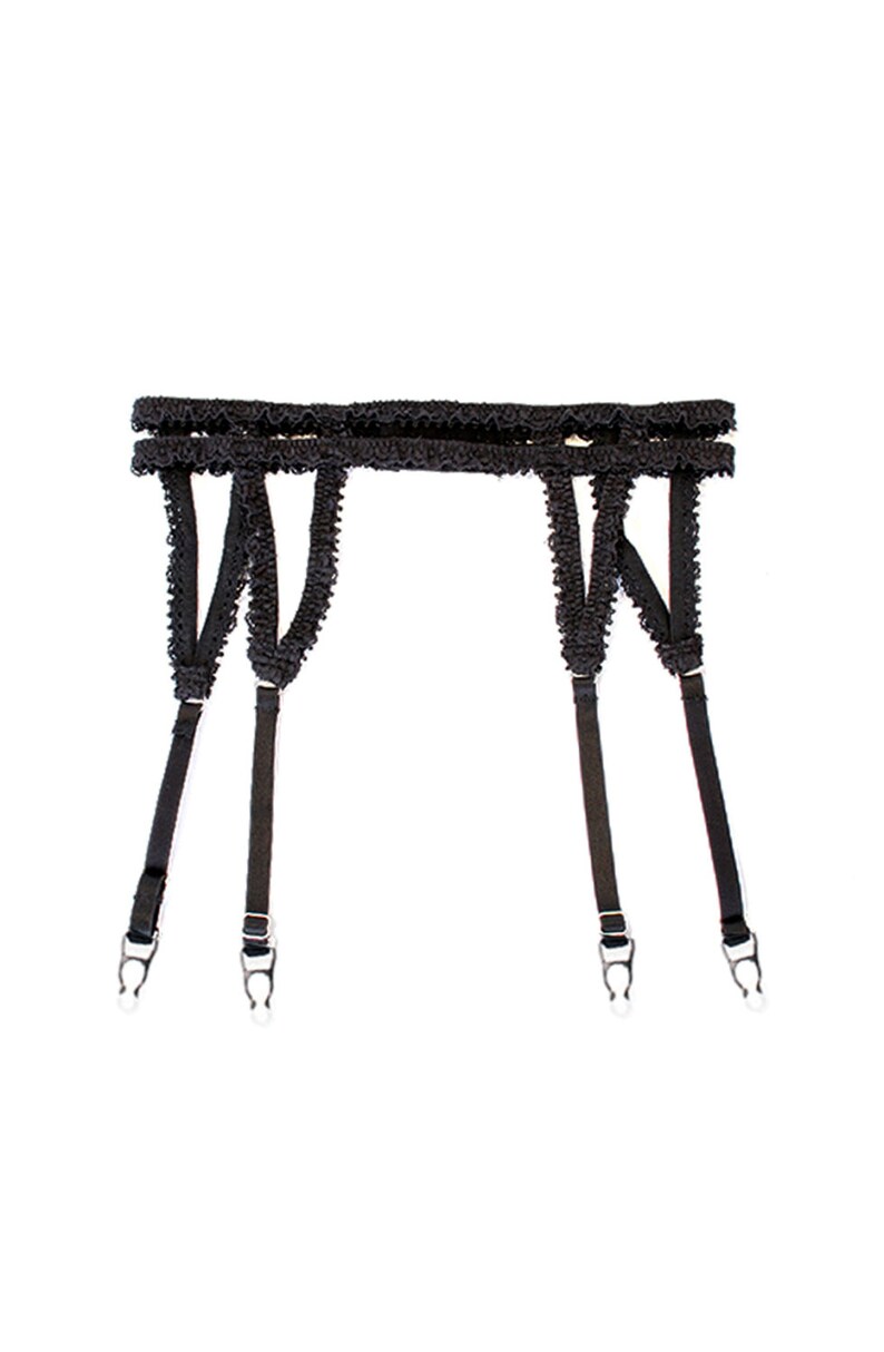 Adorella Cage Garter Belt / Elastic Garter Belt Garter Etsy