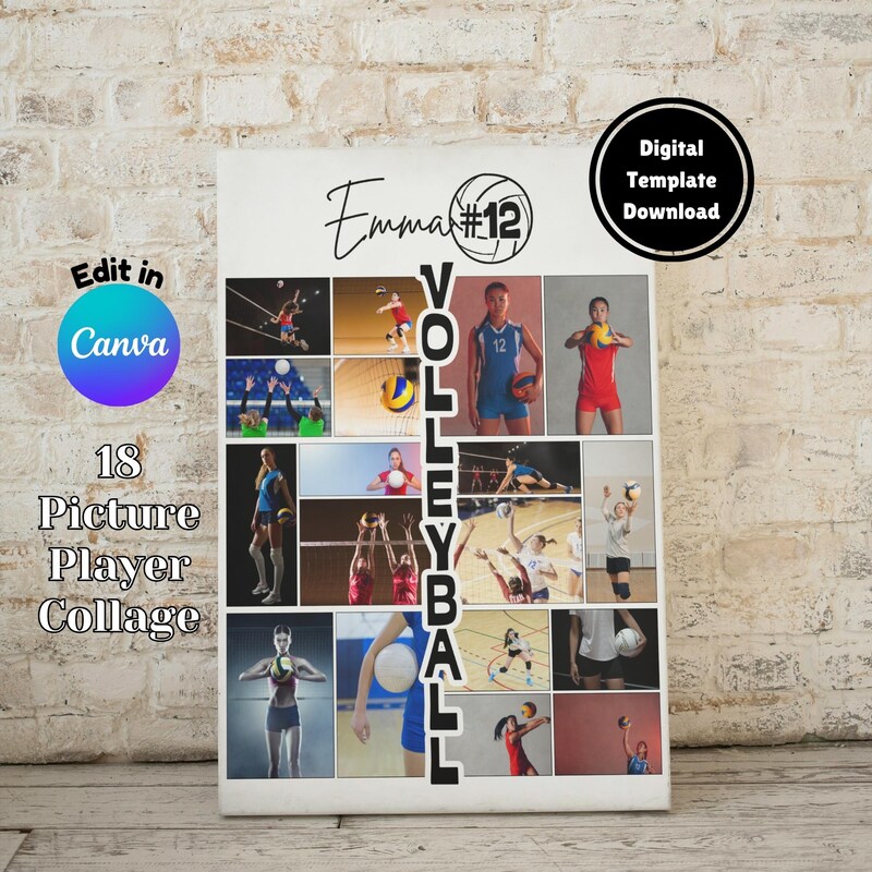 Volleyball Poster Ideas - Etsy