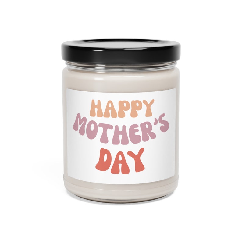 Happy Mothers Day Scented Soy Candle, 9oz zdjęcie 4