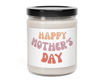 Happy Mothers Day Scented Soy Candle, 9oz