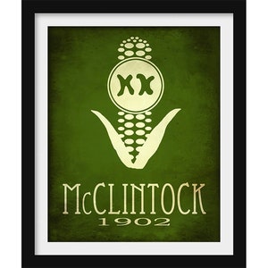 Barbara McClintock Genetics Art Print, Maize Chromosome Science Illustration, Women Scientists in History image 1