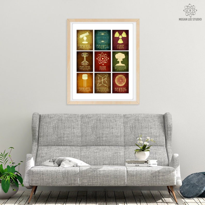 Physics Art Science Gift Physics Gift Science Art Classroom Etsy