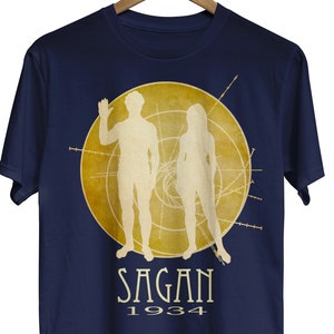 Carl Sagan Shirt Science Shirt Astronomy Gift Teacher Shirt Science Gift Graphic Tee Geek Shirt Cosmos Science Tshirt Space Shirt
