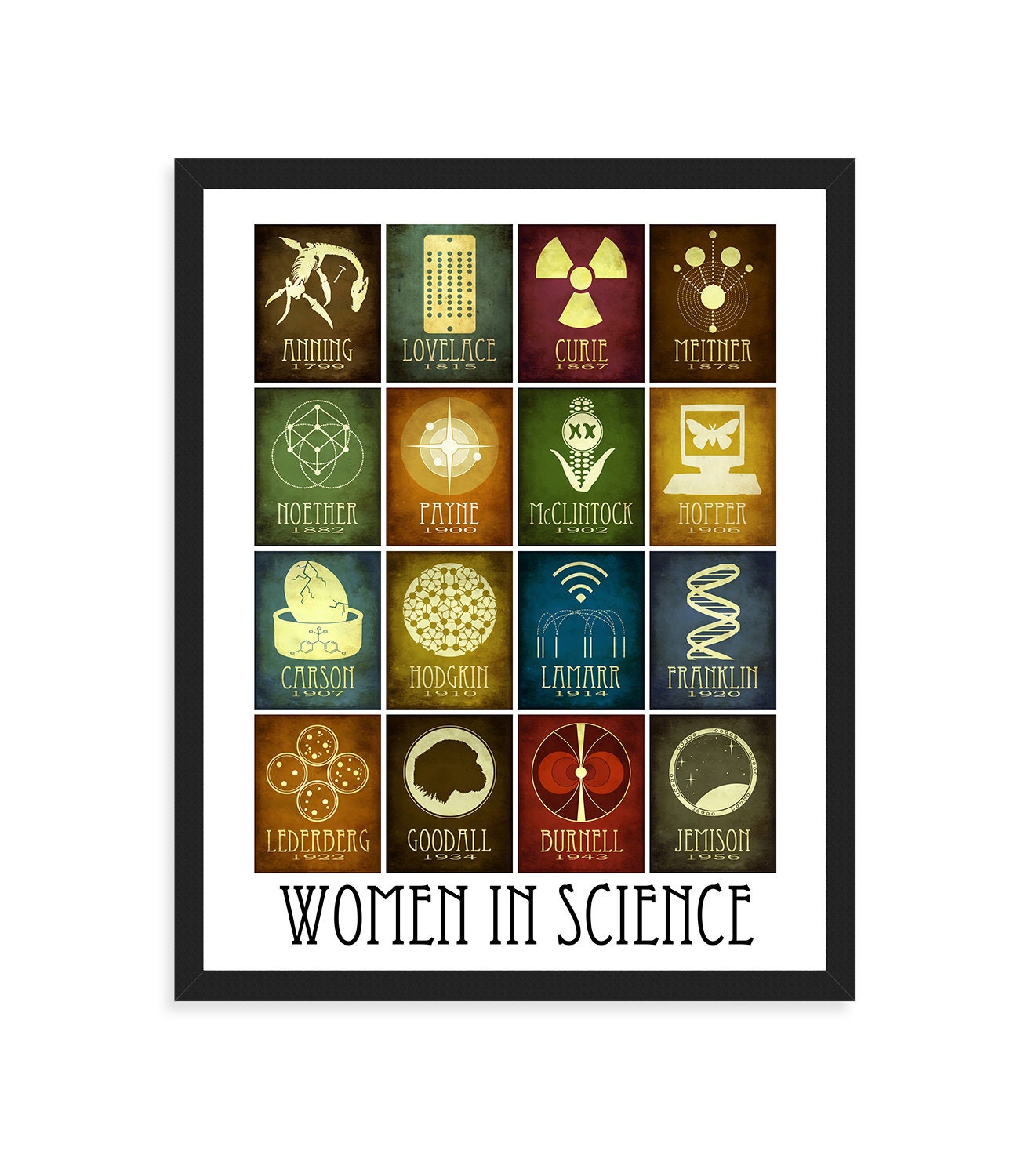 Lise Meitner NEW Women in Science Chemistry Classroom POSTER Lise Meitner NEW Women in Science Chemistry Classroom POSTER