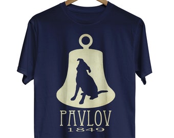 Pavlov's Dog T-shirt, Psychology Gift, Psychologist Shirt, Science Teacher Gift, Geek TShirt, Science Experiment Graphic, Psychology Student