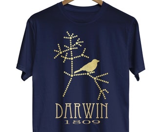 Darwin Evolution T-Shirt, Tree of Life Graphic Tee, Biology Gift
