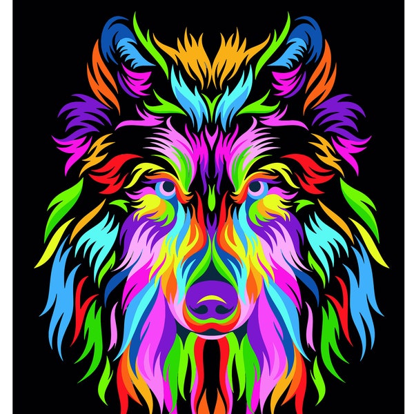 Stunning Multicolor Animal Logo