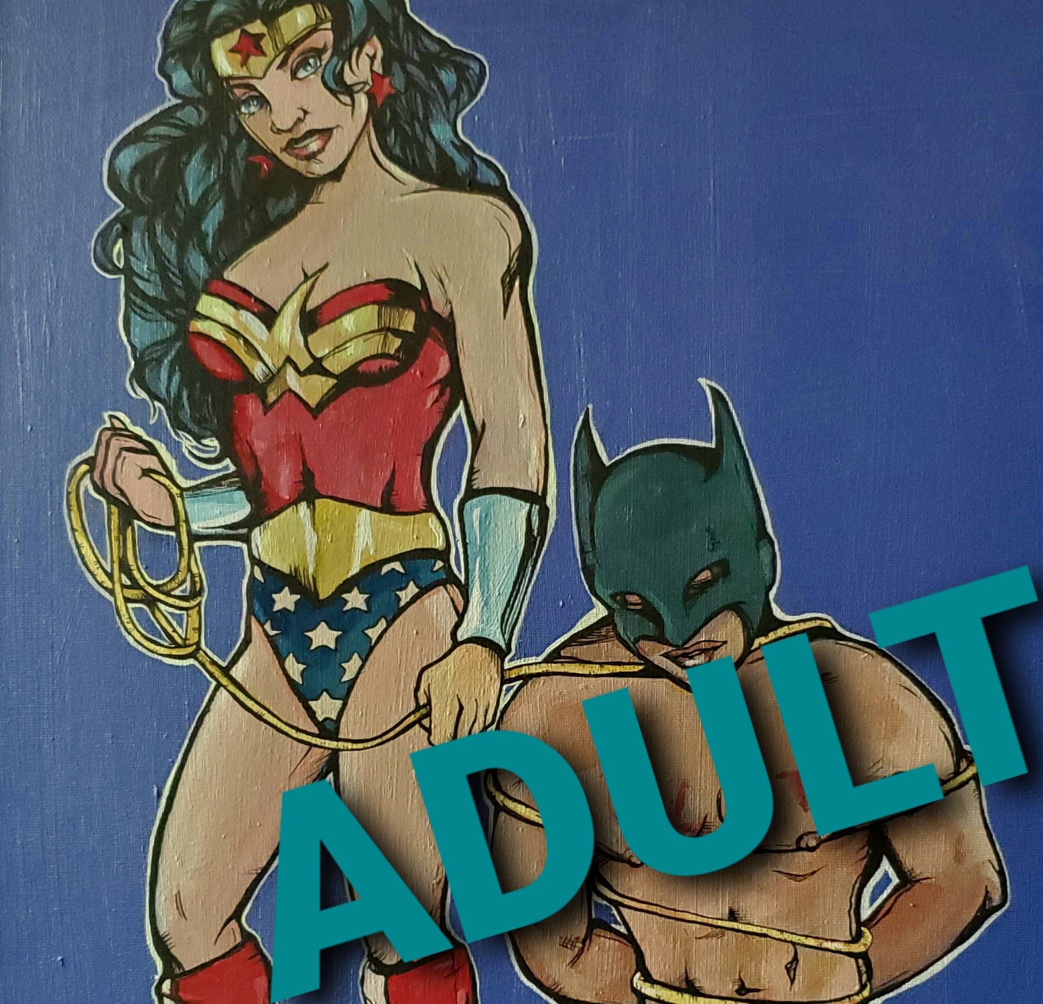 Batman Wonder Woman Femdom | BDSM Fetish