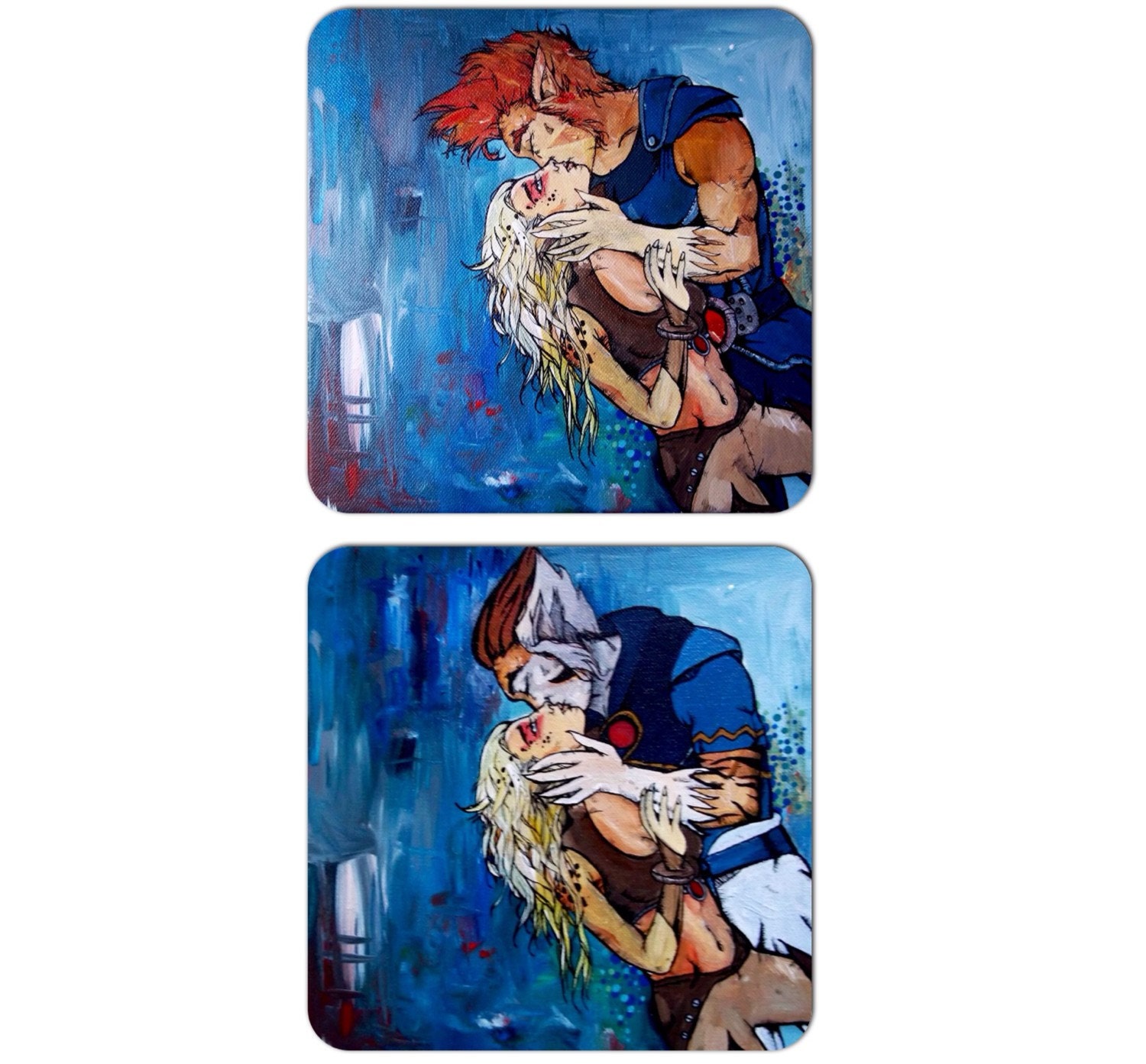 calligraphy love triangle original O Thundercats Lion and Love in Tygra or Cheetara