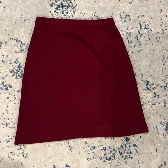 Joseph Magnin Wool Skirt Made in Italy Vintage 19… - image 5