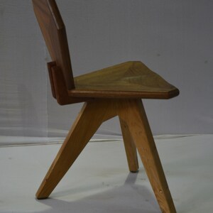 Tripié chair, variants in tzalam, parota, cedar and pine image 3