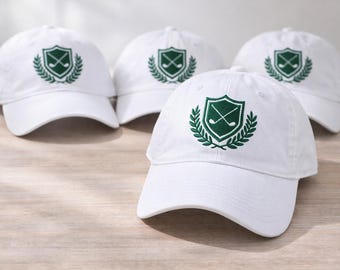 Custom Golf Hat Personalized Golf Cap Embroidered Golf Club Hat Custom Name Golf Team Hat Mens Golf Gift Country Club Hat