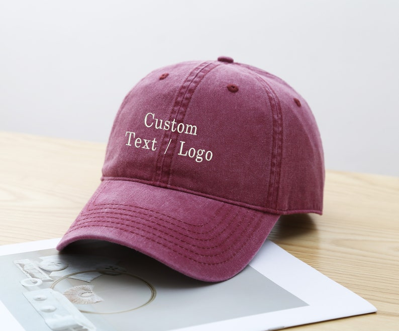 Coordinate Custom Hat, Embroidered Hat, Initial Cap, Personalized ...