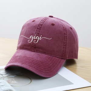 Embroidered Mama,Gigi,Grandma,Mommy,Nana Baseball Cap ,Mama Hat,Gigi Hat,Mother&#39;s Day Gift , Personalized Gifts,Custom Hat,Baseball Cap