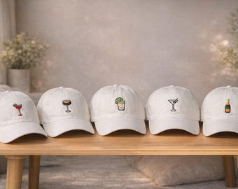 Spritz Hat,Spritz Lover Hat,Spritz Glass,Embroidered Dad Hat,Cocktail Lovers Gift Ideas,Aperitivo,Tini Time,Day Drinking,Vacation,Party Hats