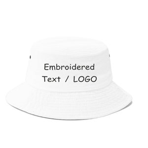Custom Bucket Hat , Bridesmaid Gift for Wedding , Maid of Honor Favor,Custom Bucket hat Embroidered Outdoor hat Hiking hat Custom