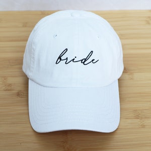 Custom Bride & Squad Embroidered Hat,Bride Baseball Hat,Bachelorette Baseball Caps , Bride to Be Cap,Bride Cap,Babe Hat
