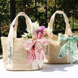 Personalized Bridesmaid Bags,Custom Burlap Tote Bag,Bridesmaid Tote,Bridesmaid Burlap Bag,Bridal Party Gift,Wedding Jute Bag,Burlap Gift Bag