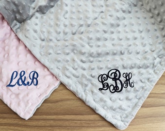 Custom Blanket, Design Your Own Baby Blanket, Minky, Baby Blanket with Name, Monogram, Plush Baby Blanket, Gender Neutral Gift, Baby Shower