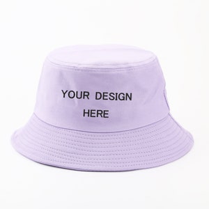 Lavender Bucket Hat - Etsy display picture 3