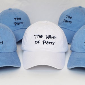 Baseballmützen,Frau der Party,Die Partyhüte,Party-Vibes,Bachelorette Hüte,Geburtstagshüte,Frau der Party,Die Party,Brautpartyhüte