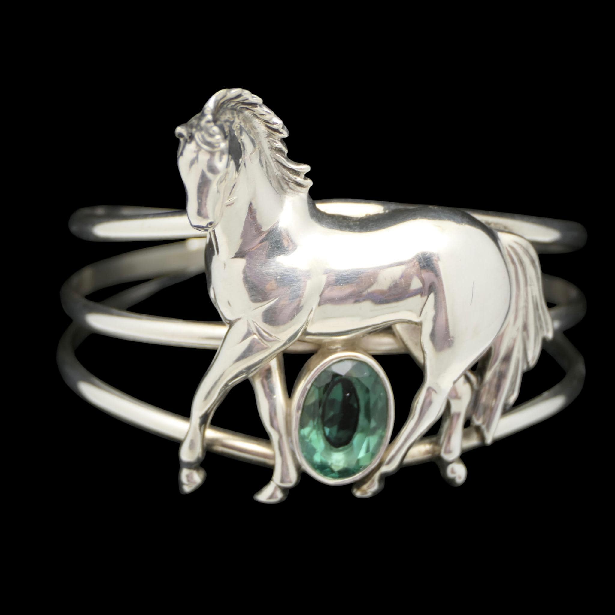 アクセサリー vintage Silver Horse Cuff Bracelet Vintage Sterling Silver Horse Cuff Bracelet - Etsy