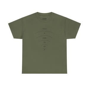 Wealth is Where the Wifi Is Minimalist T-Shirt | Digital Nomad Remote Worker Graphic Tee image 5
