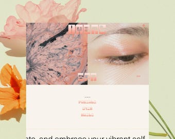 Ombre - Plantilla de sitio web de Squarespace 7.1