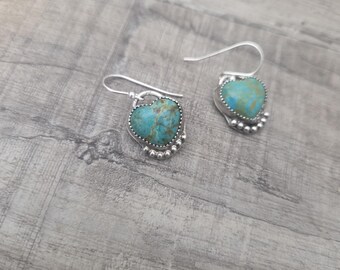 Heart Kingsman Turquoise earrings