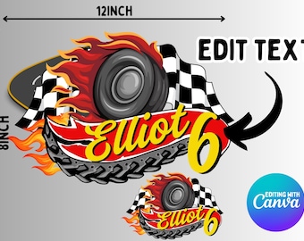 Custom Racing Name logo- 2 PNG logo