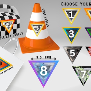 Monster Truck Custom Logos- 3.5 inch Stickers