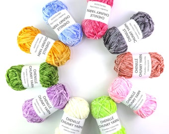 100 gram Super Chunky Yarn, 6mm Diy Scarf Yarn, Plush yarn, Blanket Yarn, Hand Knitting Yarn, Gifts for Mom
