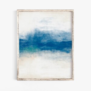 Beach Mood- Printable Wall Art, Digital Download Art, Abstract,Coastal, Teal, Blue, Abstract Printable, Beach House