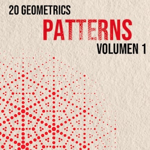 20 geometric patterns, tattoo, procreate, vol1 (keep it simple)