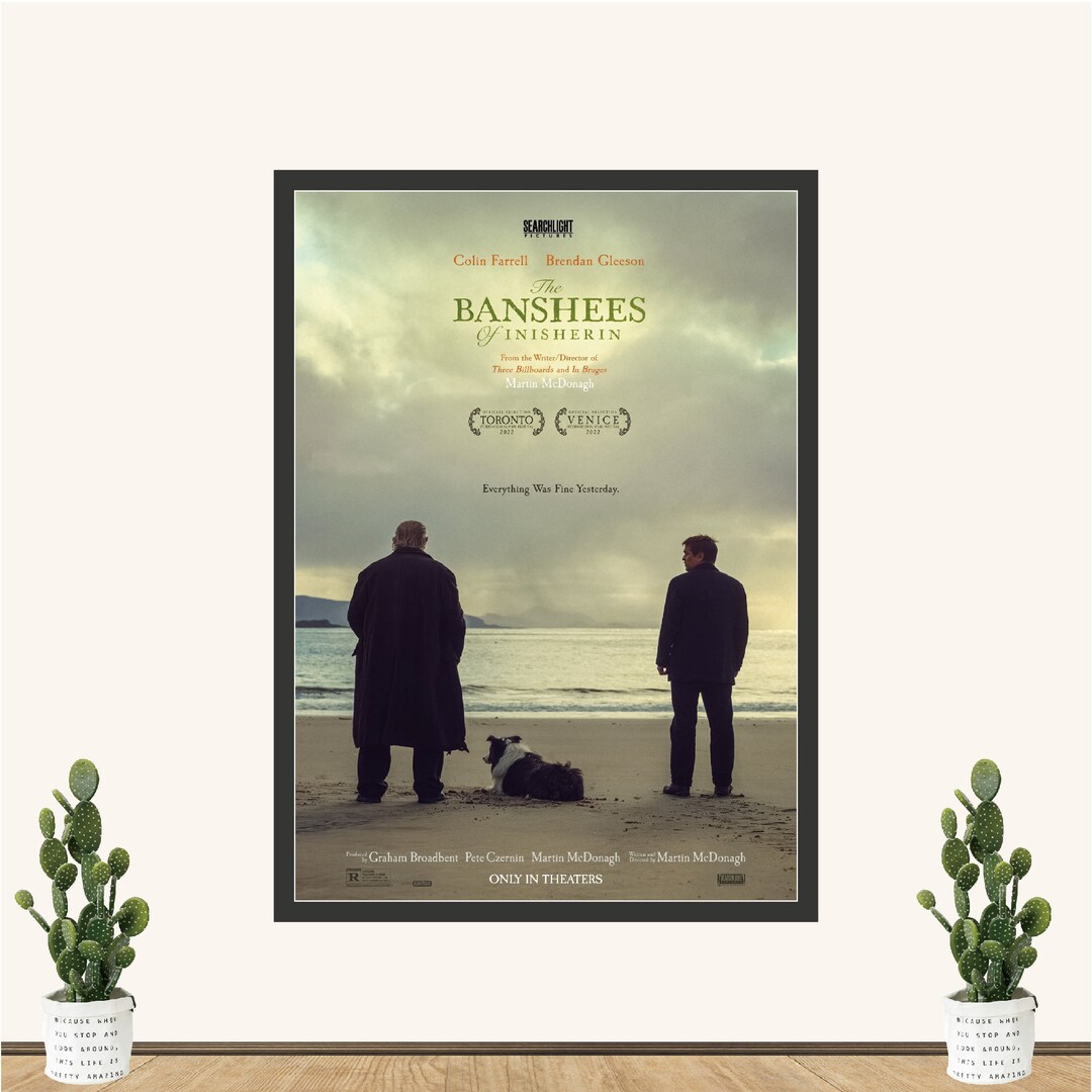 The Banshees Of Inisherin Movie Poster Canvas Wall Art Personalized the-banshees-of-inisherin-movie-poster-canvas-wall-art-personalized
