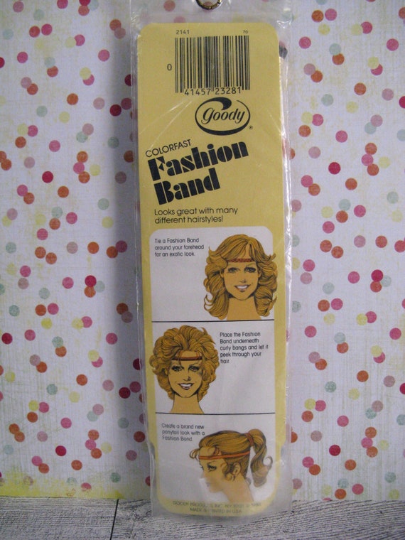 Vintage Goody Hair Fashion Band, Vintage 1980 Hai… - image 5