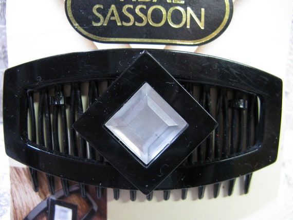 Vintage Vidal Sassoon, 2 Sassoon Hair Combs, Barr… - image 3